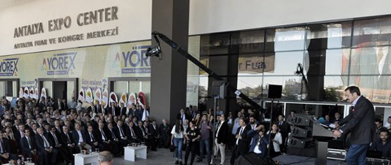 Regional goods on display in Antalya