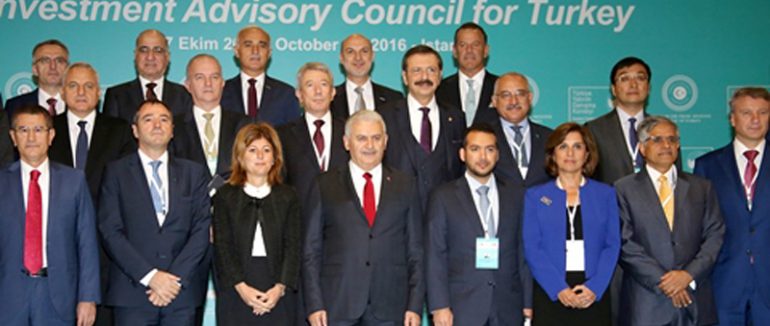 Hisarcıklıoğlu attended Investment Advisory Council meeting
