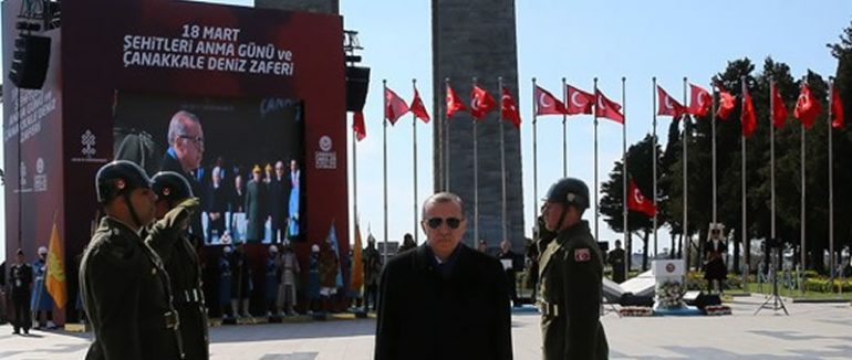 President Erdoğan Attends Ceremony at Çanakkale Martyrs’ Memorial