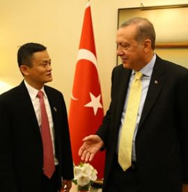 President Erdoğan Receives Alibaba Founder and Chairman Ma