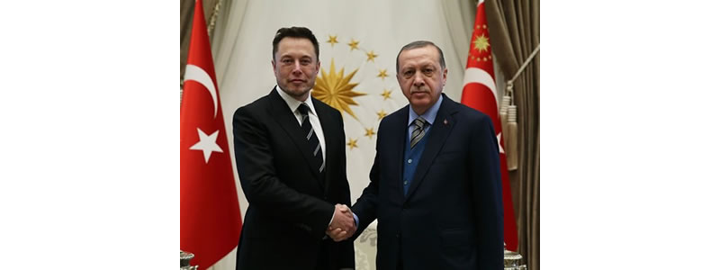 President Erdoğan Receives SpaceX Founder Musk