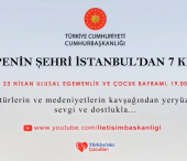 Concert of love from Istanbul to the world by the Presidency on April 23